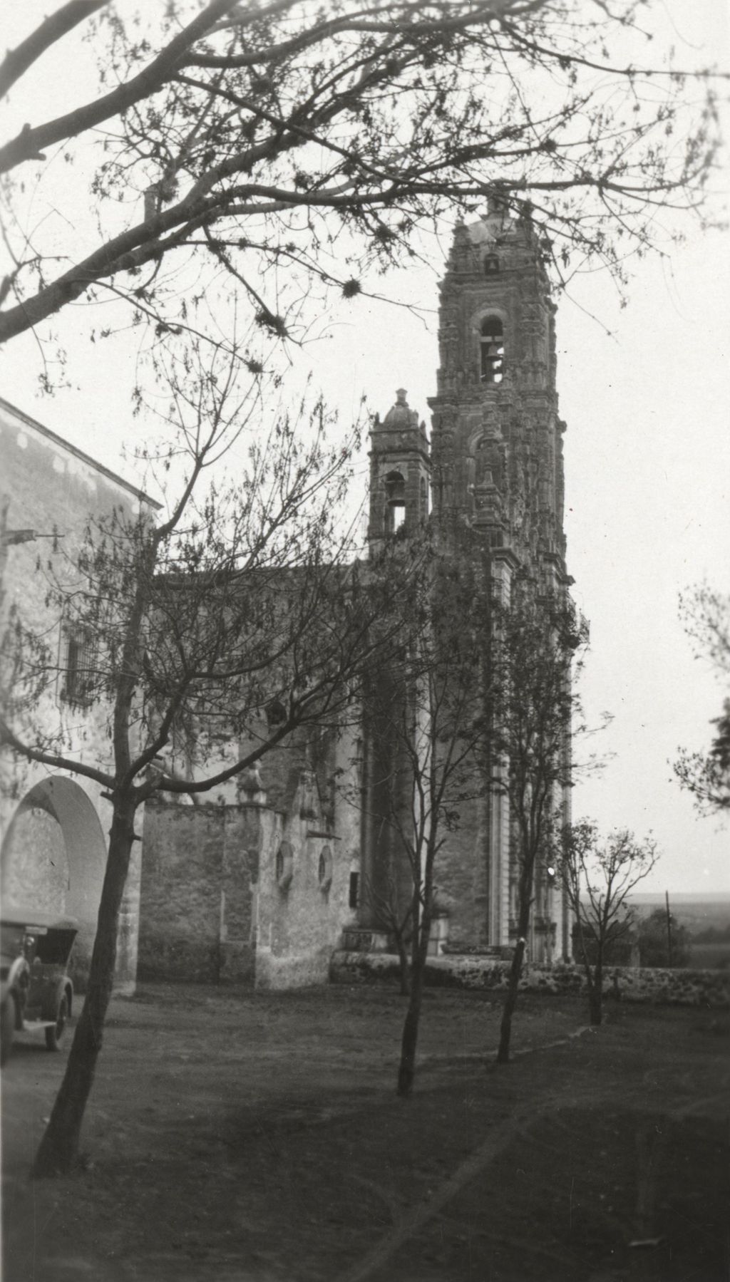 Church photographed on Jane Addams' trip to Mexico