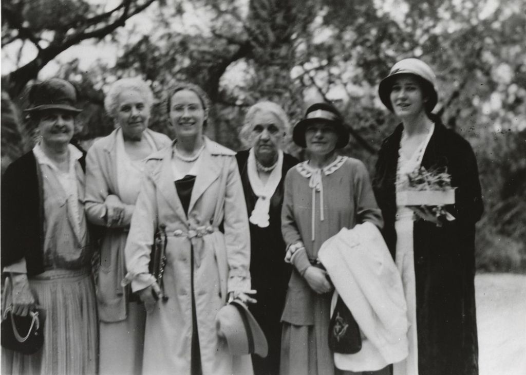Miniature of Jane Addams and Friends