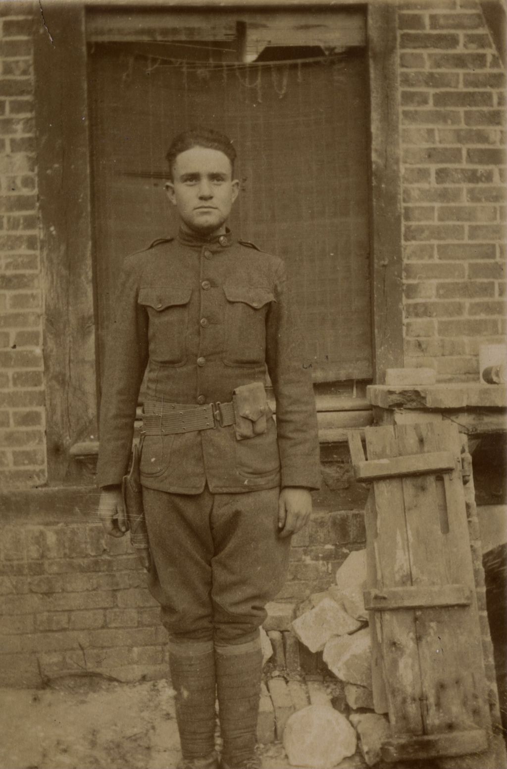 John Addams Linn in uniform