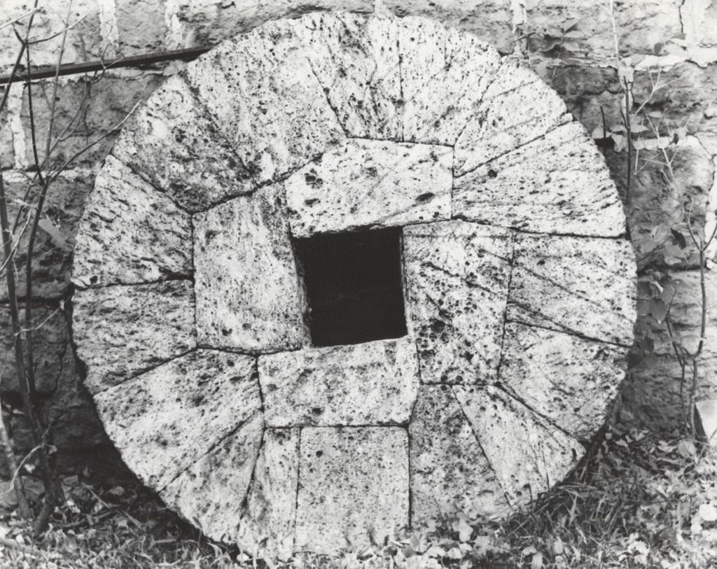 Miniature of Millstone from John Addams' gristmill
