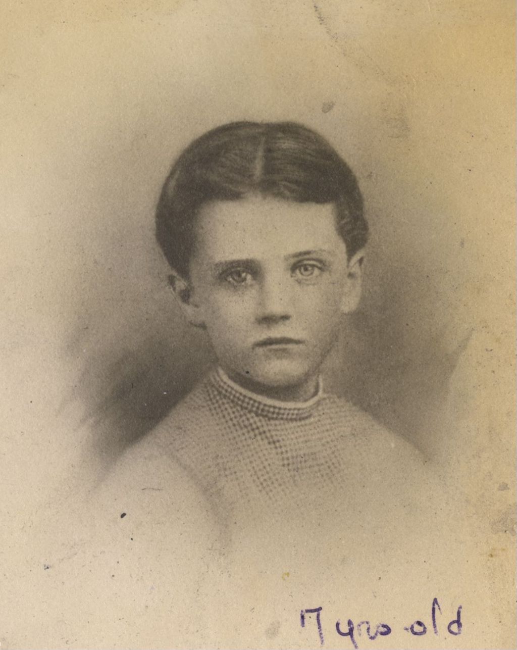 Miniature of Portrait of Jane Addams at age 6 or 7