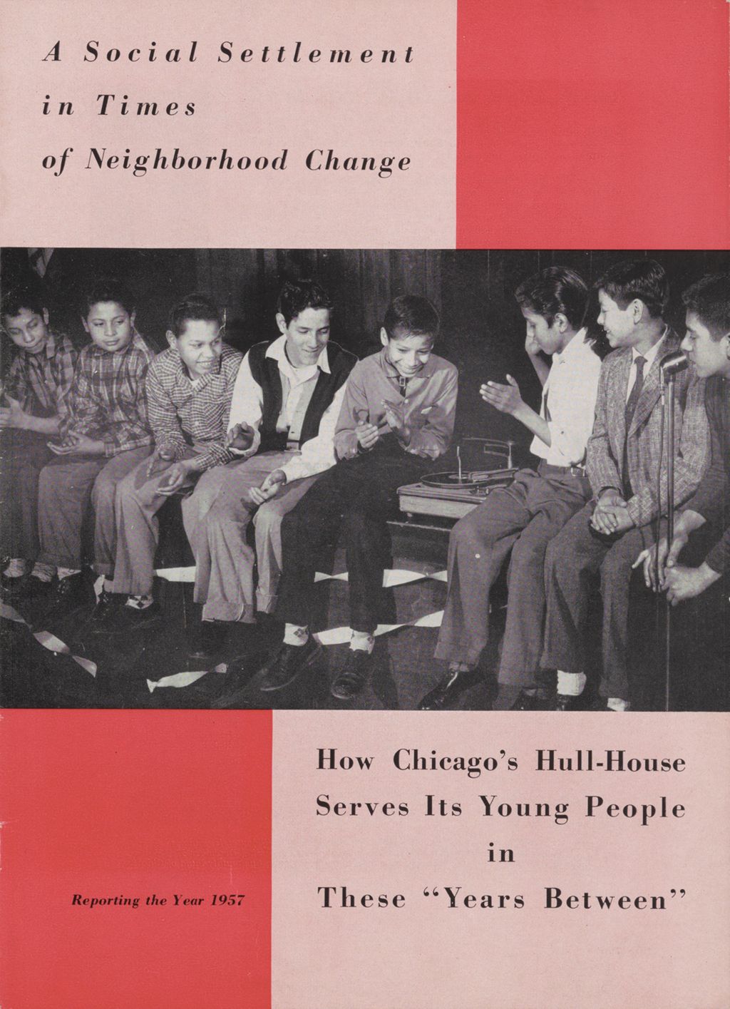 Miniature of Hull-House Year Book, 1957
