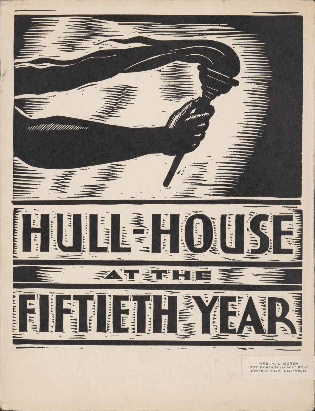 Miniature of Hull-House Year Book, 1940