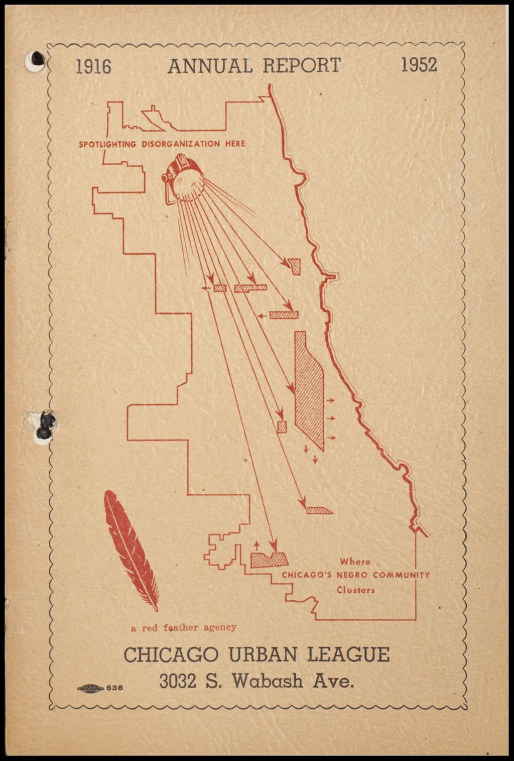 Miniature of Chicago Urban League report, 1952 (Folder I-24)