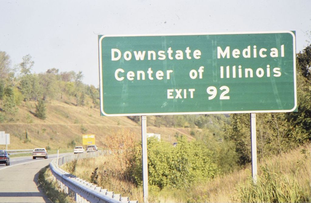 Miniature of Downstate Medical Center of Illinois sign