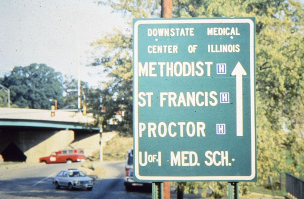 Miniature of Downstate Medical Center of Illinois sign