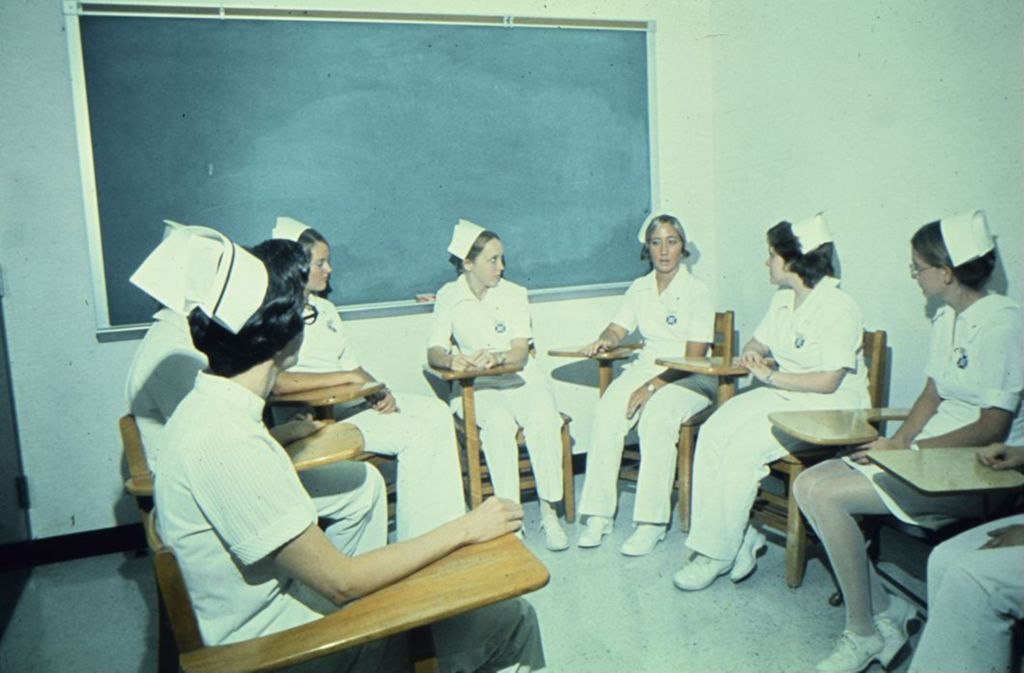 Miniature of Group of nursing students