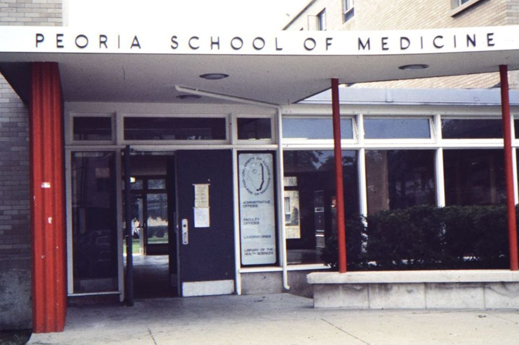 Miniature of Peoria School of Medicine entrance