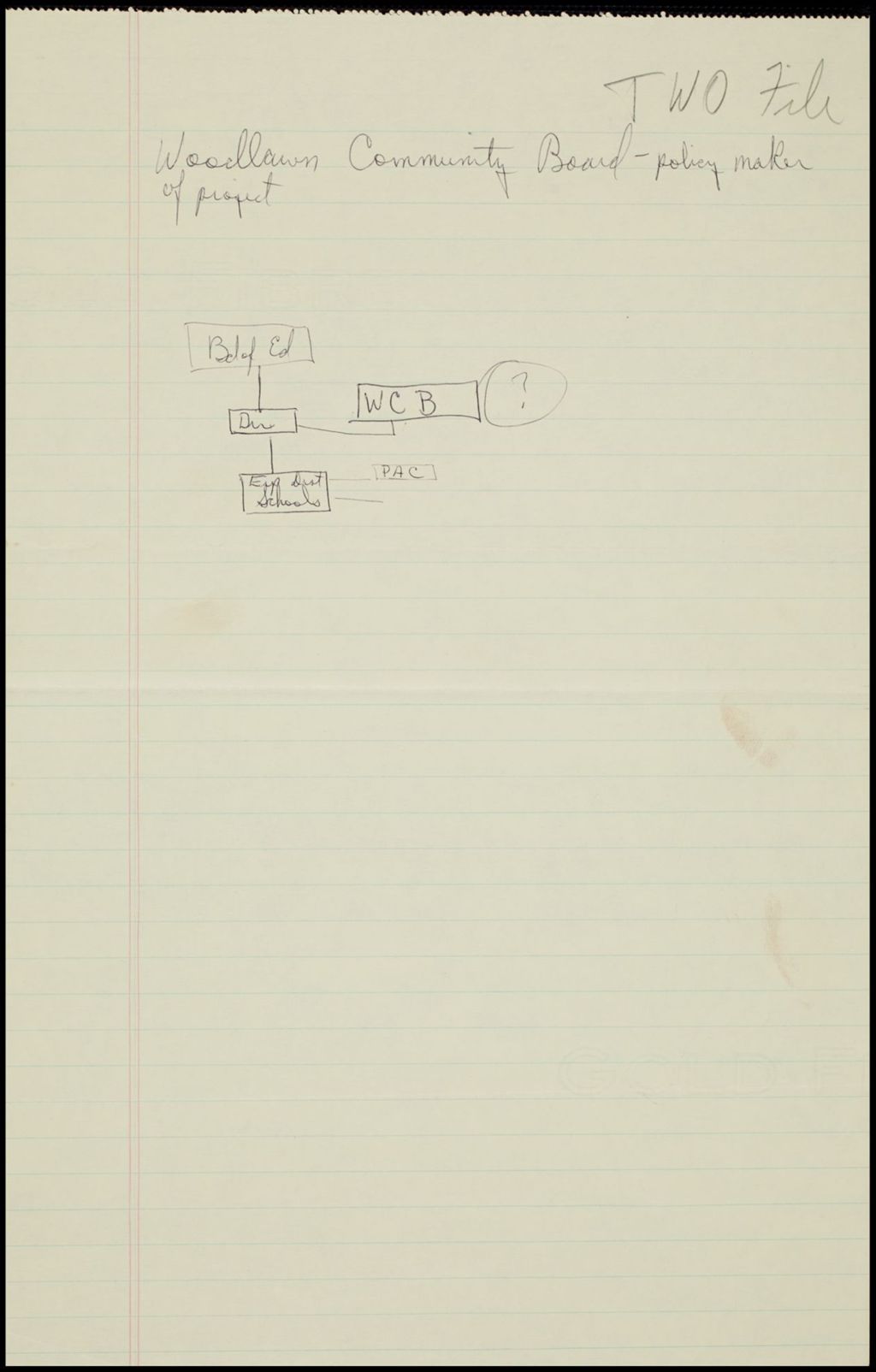 Miniature of TWO -Correspondence, 1967-1968 (Folder II-93)