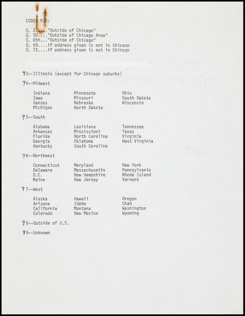 Homeowners Survey, 1979 (Folder II-1766)