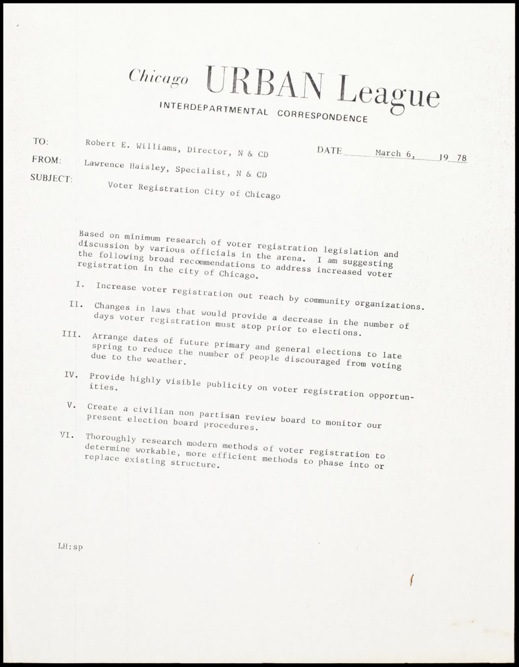 Election Reform Law, 1978 (Folder II-2146)