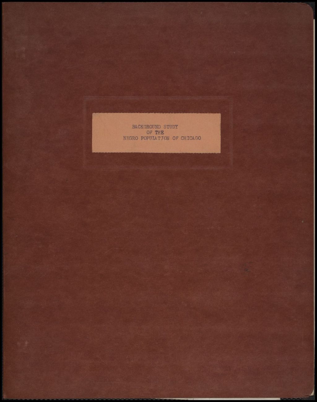 Detroit Area Study, 1955-1964 (Folder III-2452)