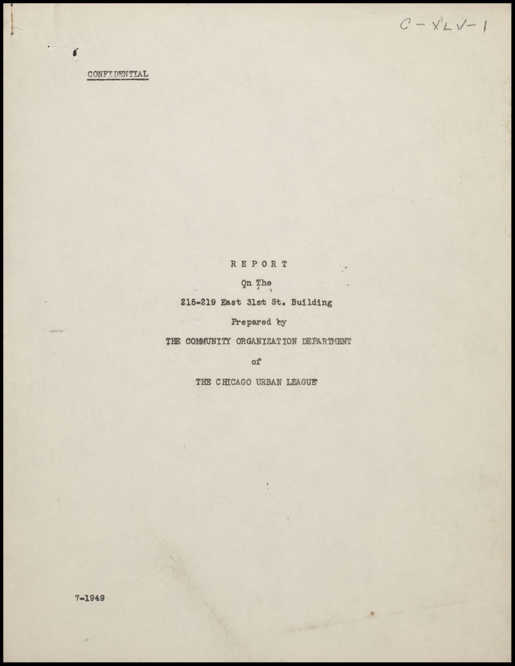 Reports Received, 1952-1954 (Folder III-2449)
