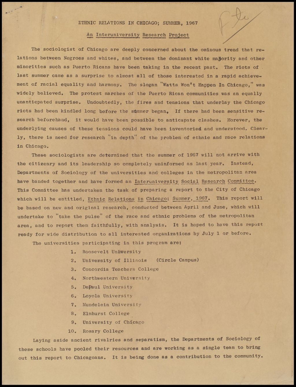 Miniature of CF review Committee, 1961-1962 (Folder III-2467)