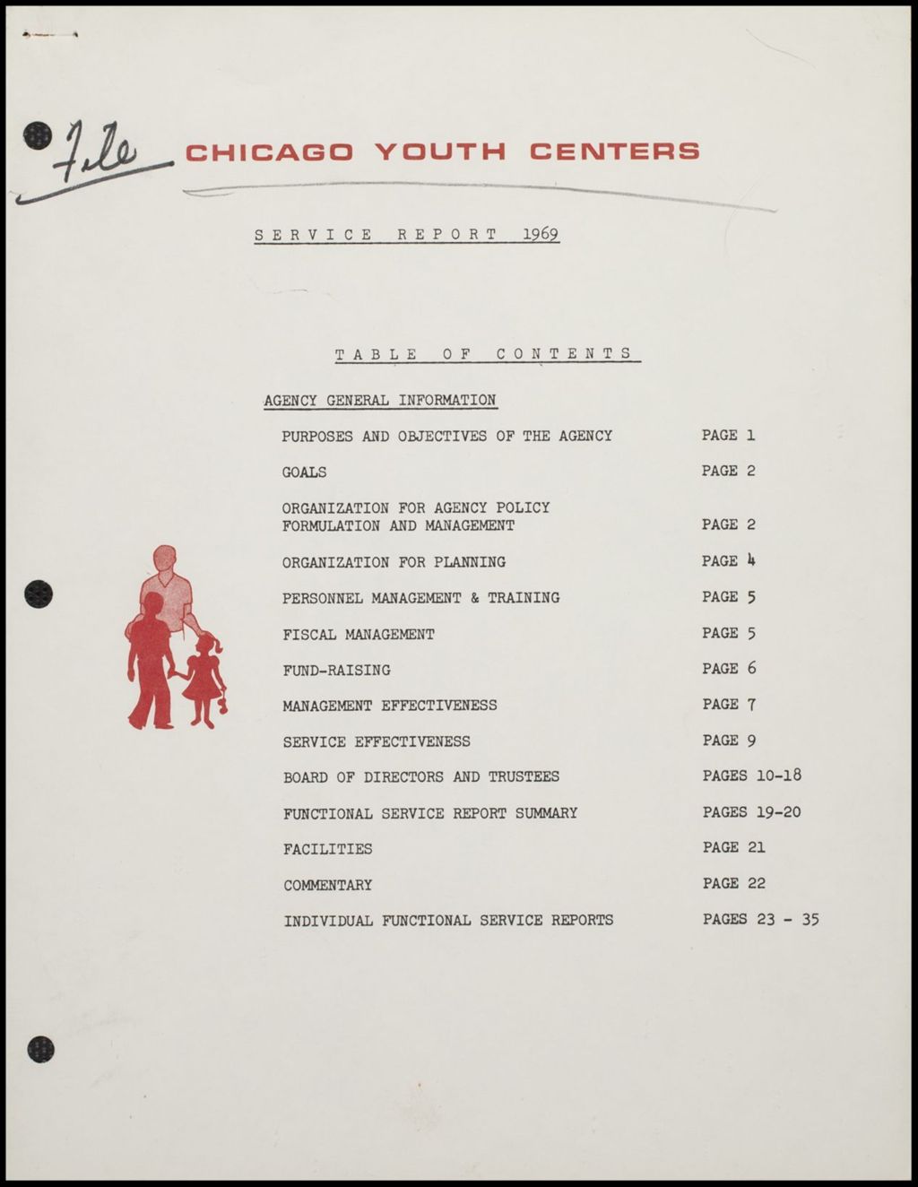 Miniature of Miscellaneous Reports, 1969 (Folder III-2494)