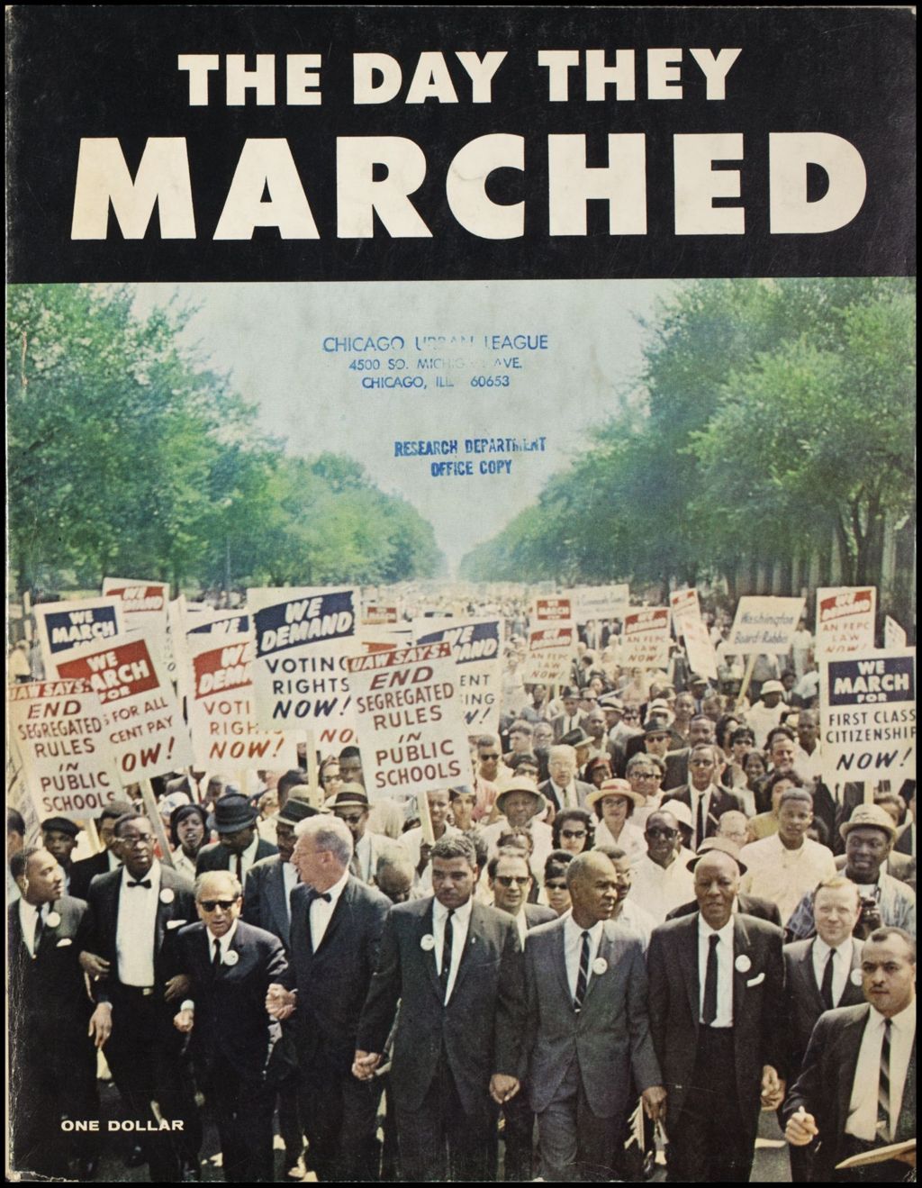 The Day they Marched, 1963 (Folder III-2931)