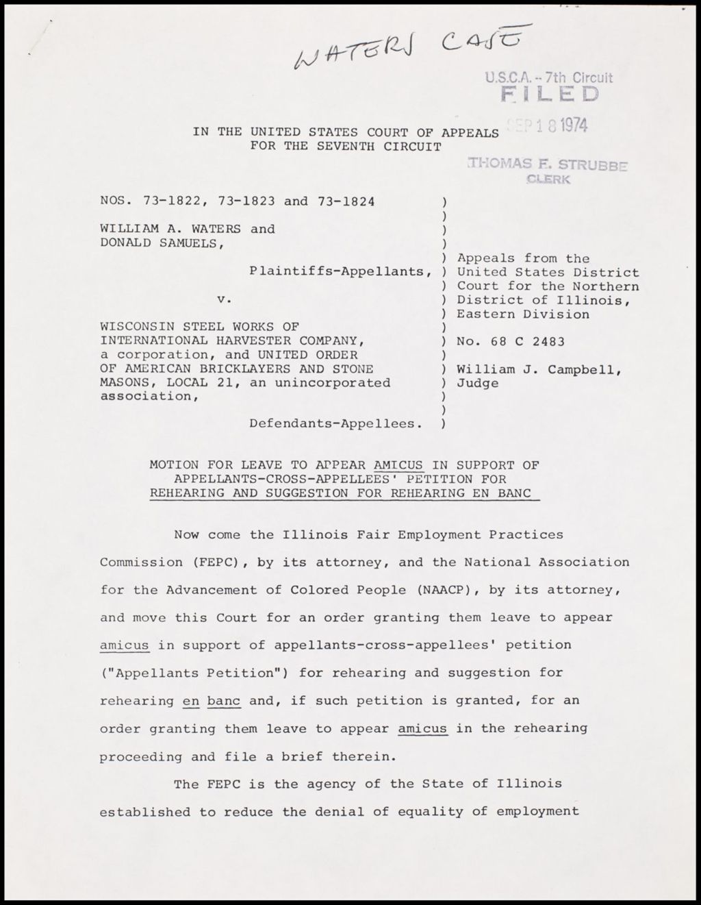 Miniature of Affirmative Action, 1976 (Folder III-2946)