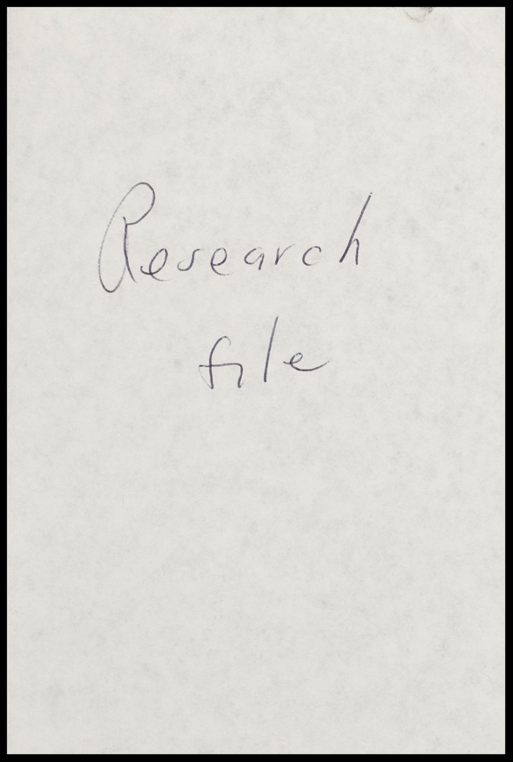 Miniature of Research on Civil Rights Enforcement, 1970 (Folder III-2939)