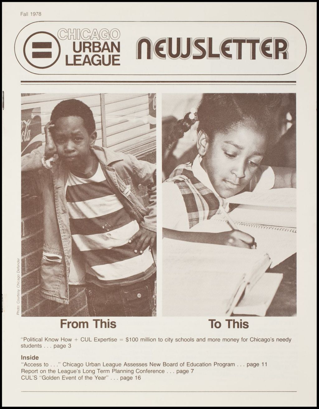 Miniature of CUL Newsletter, 1978 (Folder IV-732)