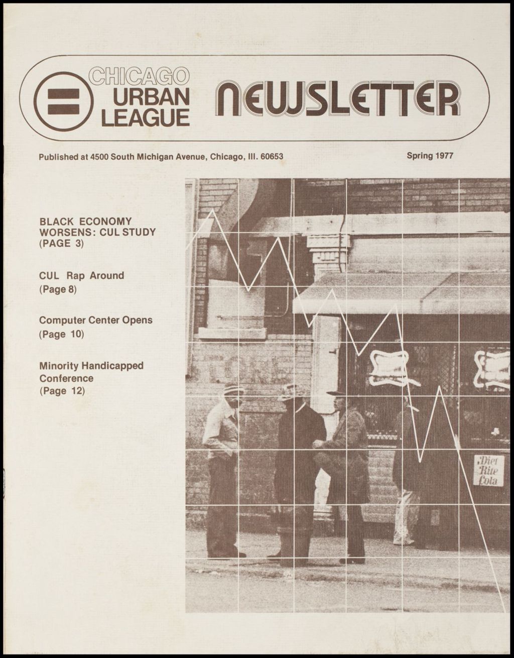 Miniature of CUL Newsletter, 1977 (Folder IV-730)