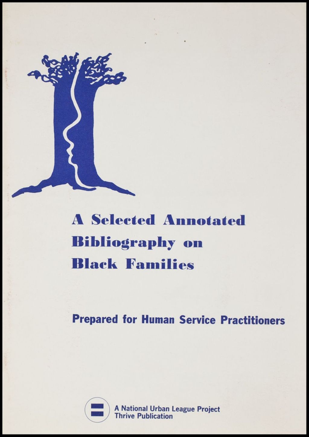 Miniature of UL Bibliography on Black Families, 1977 (Folder IV-729)