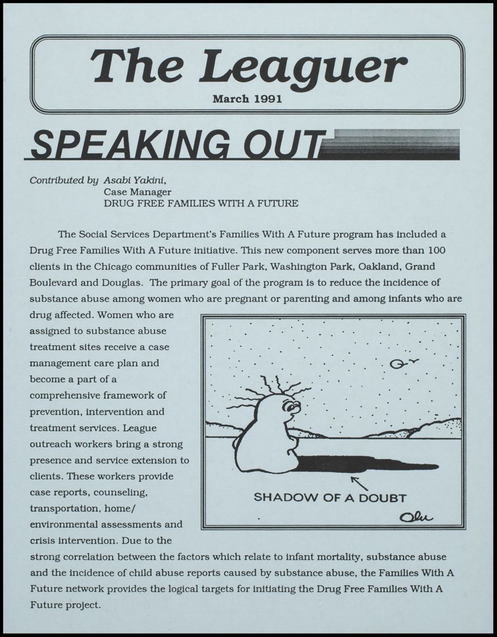 CUL 1987 Annual Report, 1987 (Folder IV-747)
