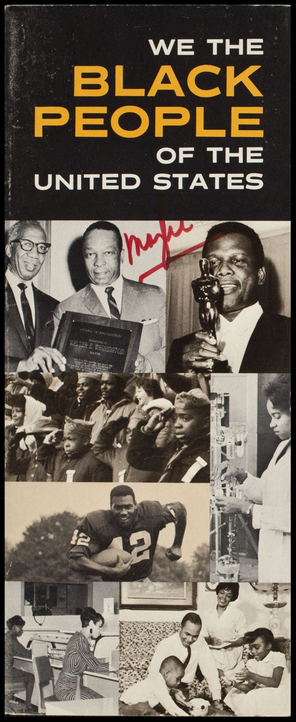 Miniature of Department of Commerce Brochure "We the Black People of the United States," (c. 1970) (Folder IV-772)