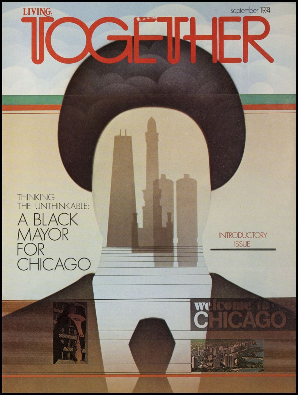Miniature of Black Mayor for Chicago, 1974 (Folder IV-781)