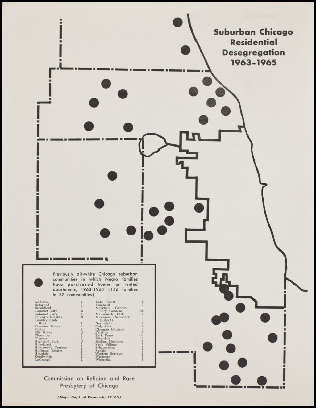 Miniature of Residential Desegregation, 1963-1965 (Folder IV-1118)