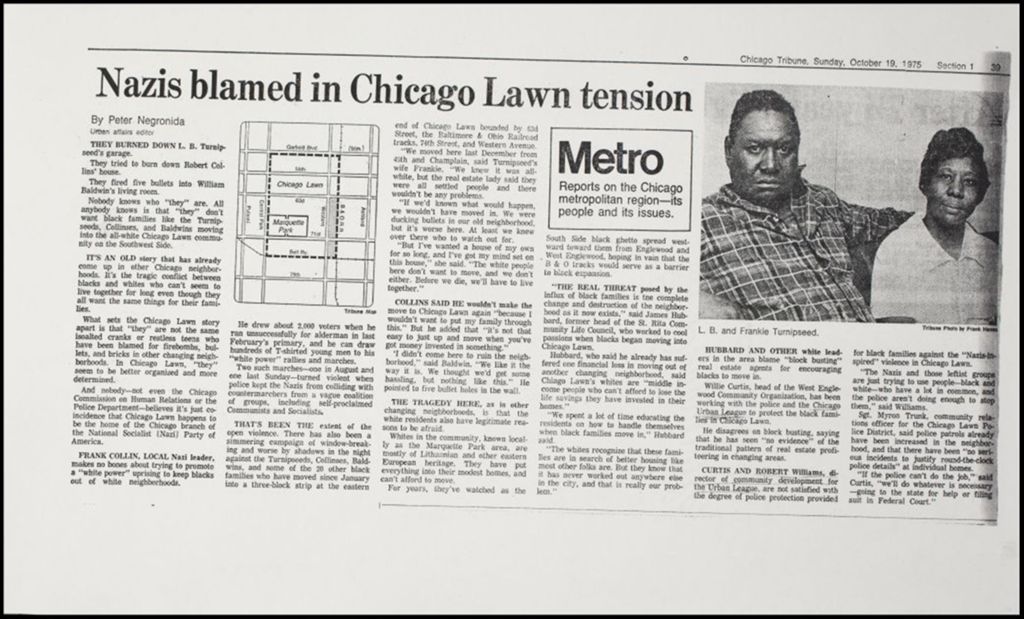 Chicago Lawn Riots, 1967 (Folder IV-1313)