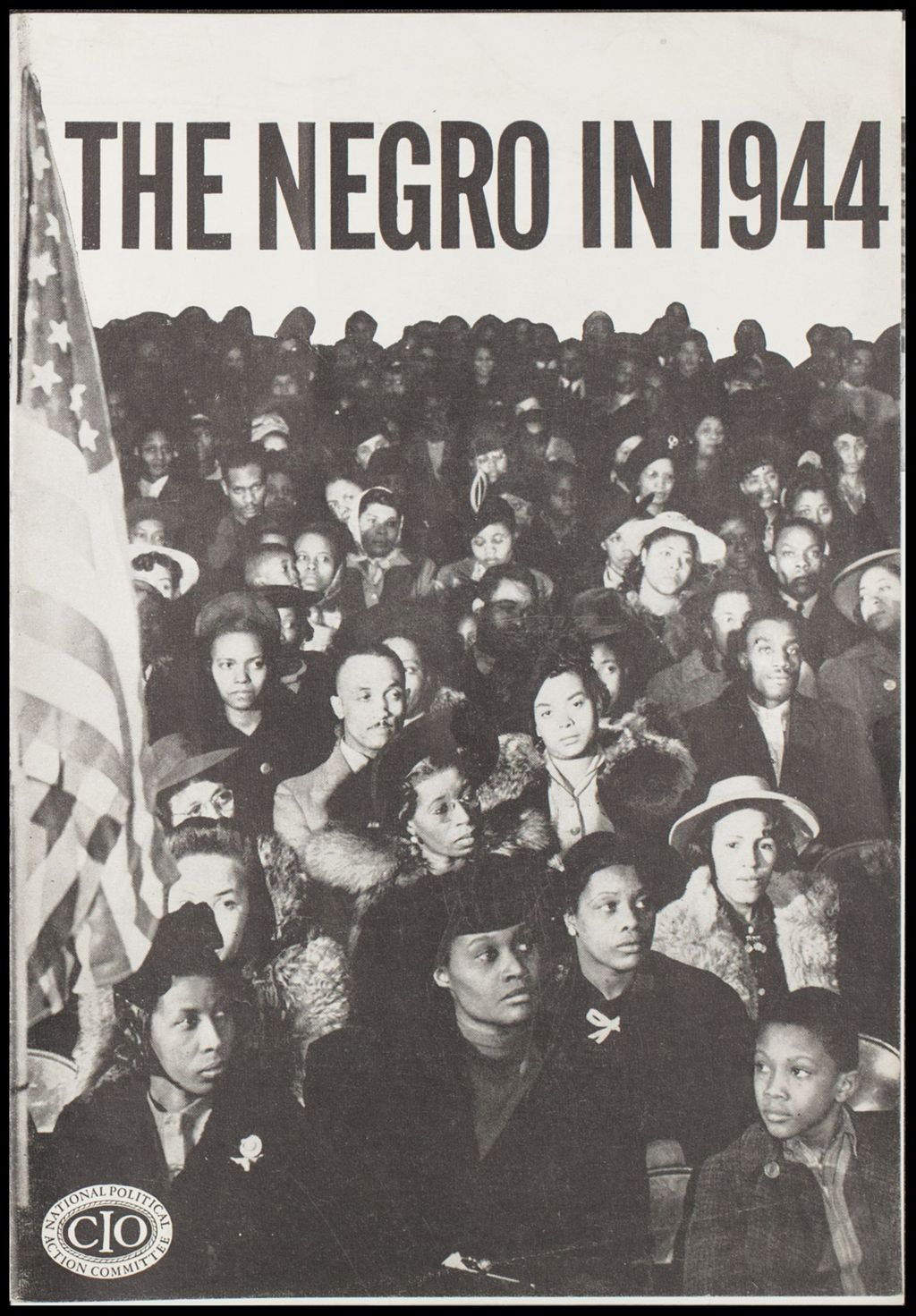 Miniature of Congress of Industrial Organizations - The Negro in 1944 pamphlet, 1944 (Folder I-2702)