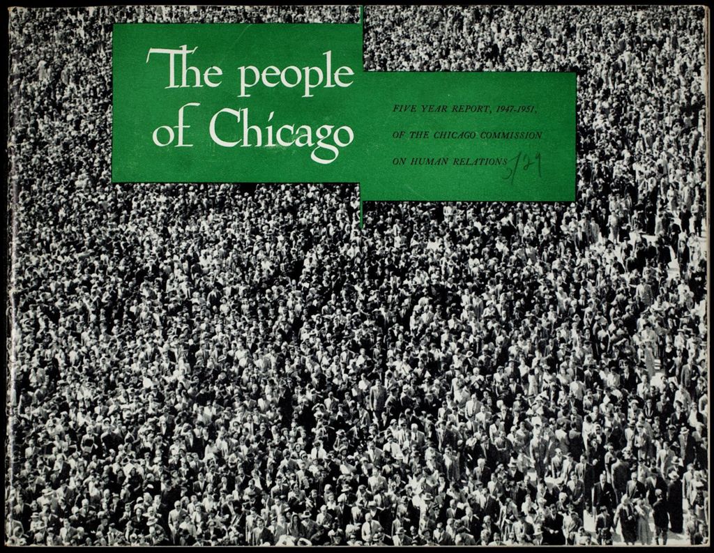 Miniature of Chicago Commission on Human Relations, 1951 (Folder I-2796)