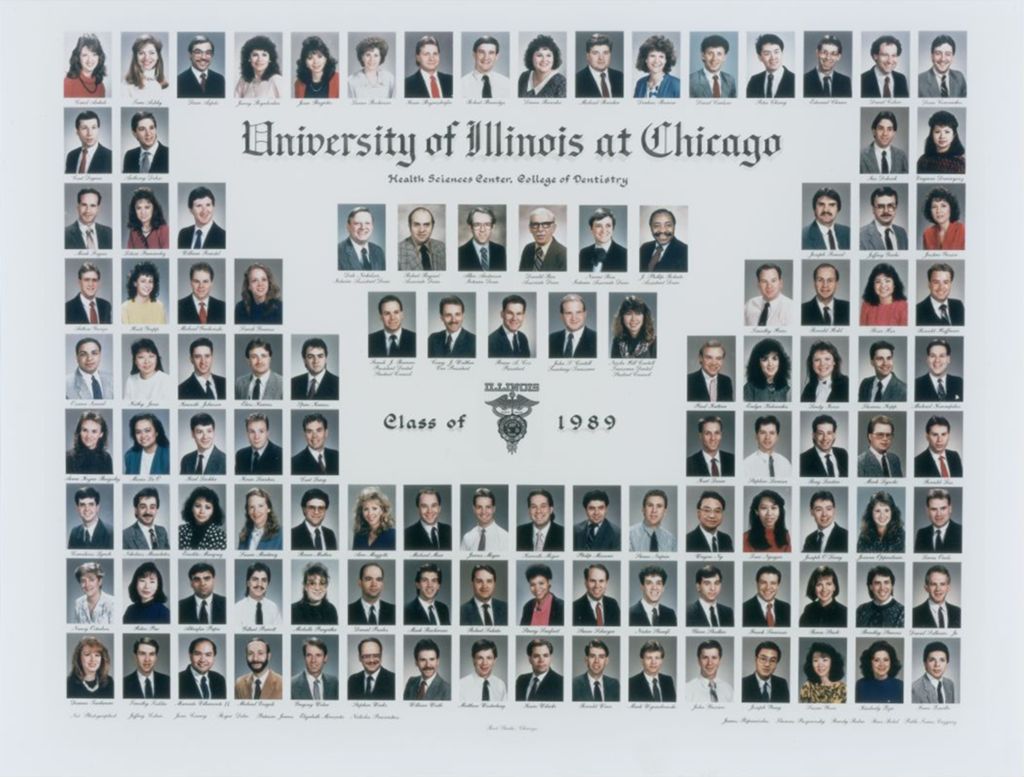 1989 graduating class, University of Illinois College of Dentistry