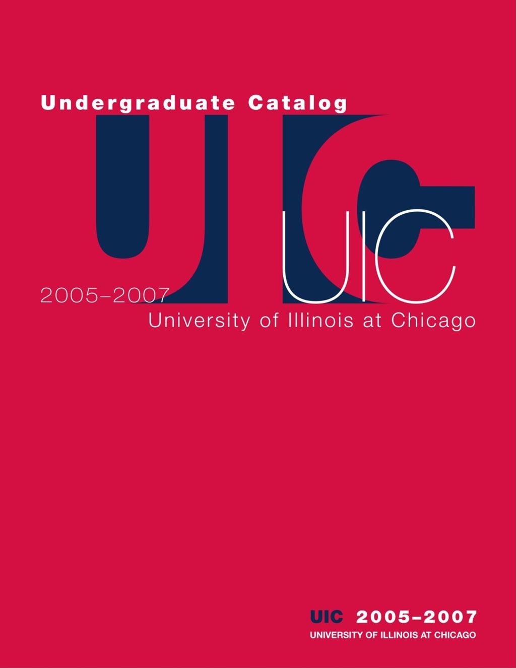 Undergraduate Catalog, 2005-2007